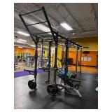 Multi Station Weight Training Work Out Rack
