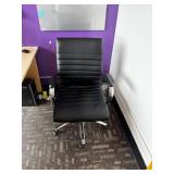 Wood Office Desk With Chair