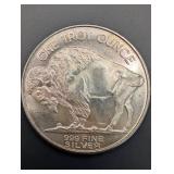 Buffalo Silver Round - 1 oz .999 Fine Silver - 2006 LIBERTY Native Design