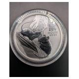 Perth Mint Emu Mouse 2020 Silver Coin - 1/2 oz .9999 Ag
