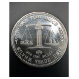 APM Silver Trade Unit 1 oz Troy .999 Fine Silver Round