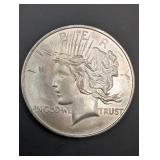 Peace Dollar design - 1 oz Silver Coin