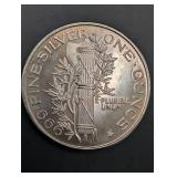 Mercury Dime design Fine Silver .999 1 oz round