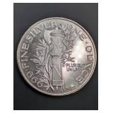 1 oz Fine Silver Round