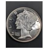 1 oz Fine Silver Round