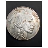 Buffalo Roundy 1 oz .999 Fine Silver Round