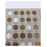 US Lincoln Cent Collection - Wheat Reverse & Steel Cents, 1941-1970s (3-Panel Album)