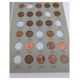 US Lincoln Cent Collection - Wheat Reverse & Steel Cents, 1941-1970s (3-Panel Album)