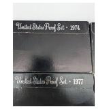 United States Mint Proof Sets (Lot of 6) 1974-1995