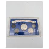 Americana Series YesterYear Collection 5-Coin Set - Indian Head Penny, Liberty Nickel, Barber Half Dollar, Barber Dime, Barber Quarter