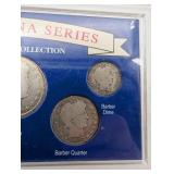 Americana Series YesterYear Collection 5-Coin Set - Indian Head Penny, Liberty Nickel, Barber Half Dollar, Barber Dime, Barber Quarter