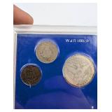 Americana Series YesterYear Collection 5-Coin Set - Indian Head Penny, Liberty Nickel, Barber Half Dollar, Barber Dime, Barber Quarter