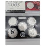 United States Mint 50 State Quarters Silver Proof Set 2005
