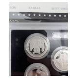 United States Mint 50 State Quarters Silver Proof Set 2005