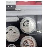 United States Mint 50 State Quarters Silver Proof Set 2005