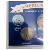 Americana Series Vanishing Classics Collection 5-Coin Set - Blue Display Panel