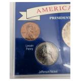 Coin Display - Americana Series Presidents Collection
