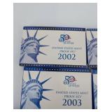 United States Mint Proof Sets (2001-2003, 2005-2006) (Lot of 5)