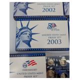 United States Mint Proof Sets (2001-2003, 2005-2006) (Lot of 5)