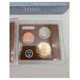 United States Mint Proof Set Collection (2007, 2008, 2010, 2011) & Presidential $1 Coin Set (2007)