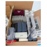 Collection Of Coin Holders And Cases For Coin Collecting