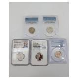 US Mint Jefferson 5C Nickels Collection (Lot of 6)