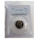 US Mint Jefferson 5C Nickels Collection (Lot of 6)