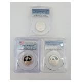 90% Silver PCGS PR69DCAM National Park Quarters Lot of 3: Great Smoky Mountains, Arches, Fort McHenry