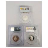 90% Silver PCGS PR69DCAM National Park Quarters Lot of 3: Great Smoky Mountains, Arches, Fort McHenry