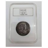Franklin Half Dollar 1957 50C MS65 NGC Slab Coin
