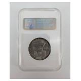 Franklin Half Dollar 1957 50C MS65 NGC Slab Coin