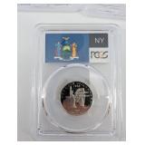 90% Silver PCGS PR69DCAM Wis. 2004-S 25C - NY 2001-S 25C - Shenandoah NP-S 2014-S (Lot of 3)