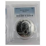 40% Silver Eisenhower Dollars (Lot of 2)