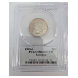 PCGS PR69DCAM 2010-S Grand Canyon NP 25C, 1999-S Georgia 25C, 1999-S Pennsylvania 25C