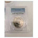 Kennedy Half Dollars PCGS Set - 1985-S PR69DCAM, 1977-S PR69DCAM, 1974-D MS65