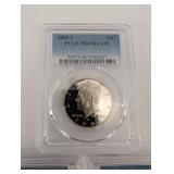 Kennedy Half Dollars PCGS 3-Coin Set - 2000-S PR69DCAM, 2005-S PR69DCAM, 2017-D MS66