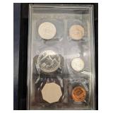 1958 United States Mint Silver Proof Set with Certificate of Authenticity in Blue Case