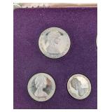 Franklin Mint British Virgin Islands Proof Set - The Second Coinage (6 Coins), 1973