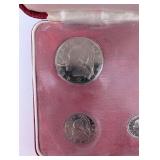 British Virgin Islands First Official Coinage Set - 6 Coins in Red Presentation Box