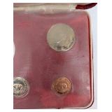 British Virgin Islands First Official Coinage Set - 6 Coins in Red Presentation Box