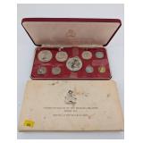 Commonwealth of the Bahamas Proof Set Franklin Mint Red Case