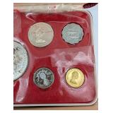 Commonwealth of the Bahamas Proof Set Franklin Mint Red Case