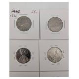 Quarters (Lot of 16) - 25-Cent US Coins, 1970s-2023, Anna May Wong