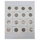 US Quarters Lot - 1965-1982 Mix (P&D Mint), Bicentennial 1976, 20 Coins