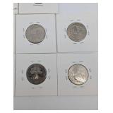 US Quarters (Lot of 10) - 1985-P & 2021-D, Mixed Designs
