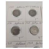 Buffalo Nickels - Mixed Dates (Lot of 16)