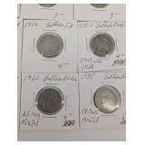 Buffalo Nickels - Mixed Dates (Lot of 16)