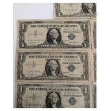US One Dollar Silver Certificate - Series 1957A (12 Notes)