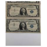 US One Dollar Silver Certificate - Series 1957A (12 Notes)