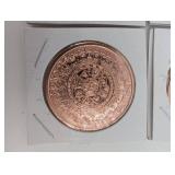 Aztec Calendar Copper Round 1 oz (Lot of 4)